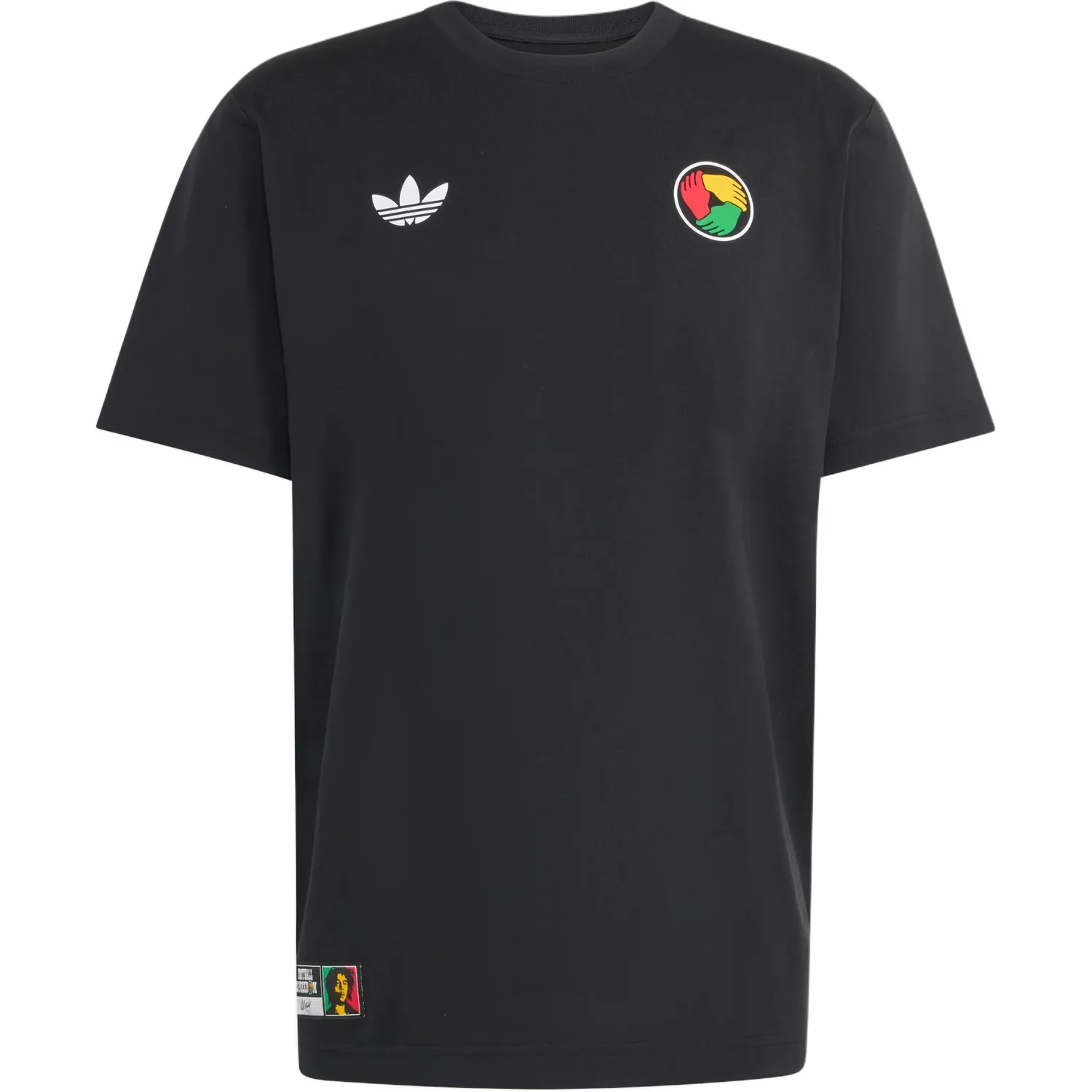 Футболка Bob Marley мужская Adidas Originals, черный