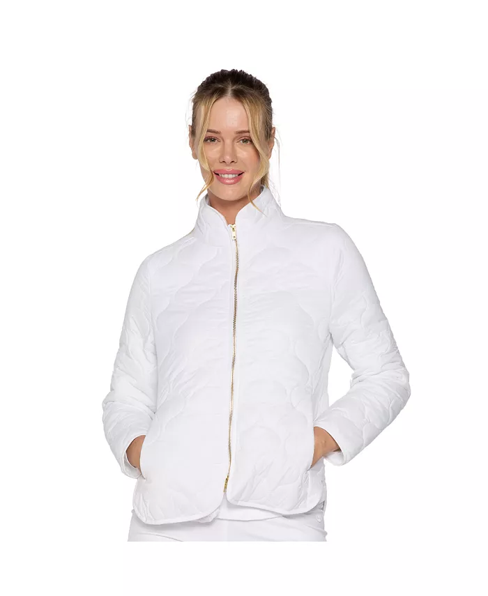 

Женская куртка G Lifestyle с двойной молнией G Lifestyle Clothing, белый