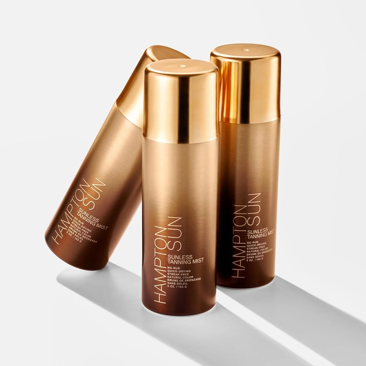 Hampton Sun Sunless Tanning Mist, автозагар для лица и тела, без втирания и разводов, стойкий натуральный оттенок, не оставляет следов, быстро сохнет, для всех типов кожи 141.75 г (1 шт.), orange — фото 2