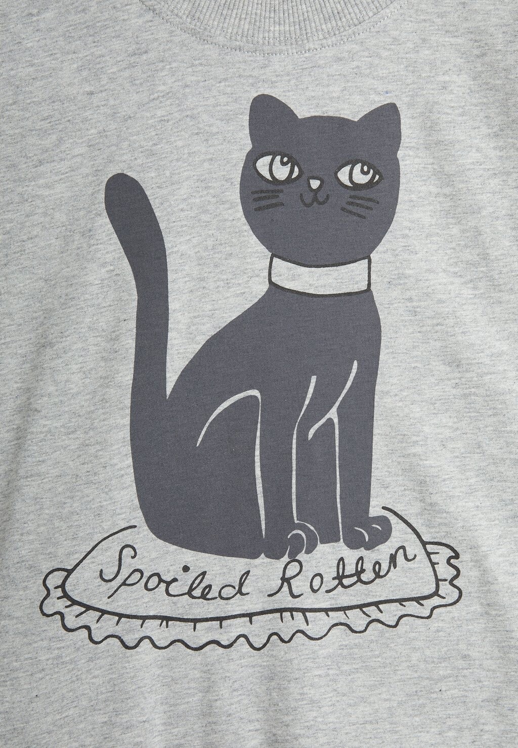 

Футболка CAT TEE UNISEX Mini Rodini, серый
