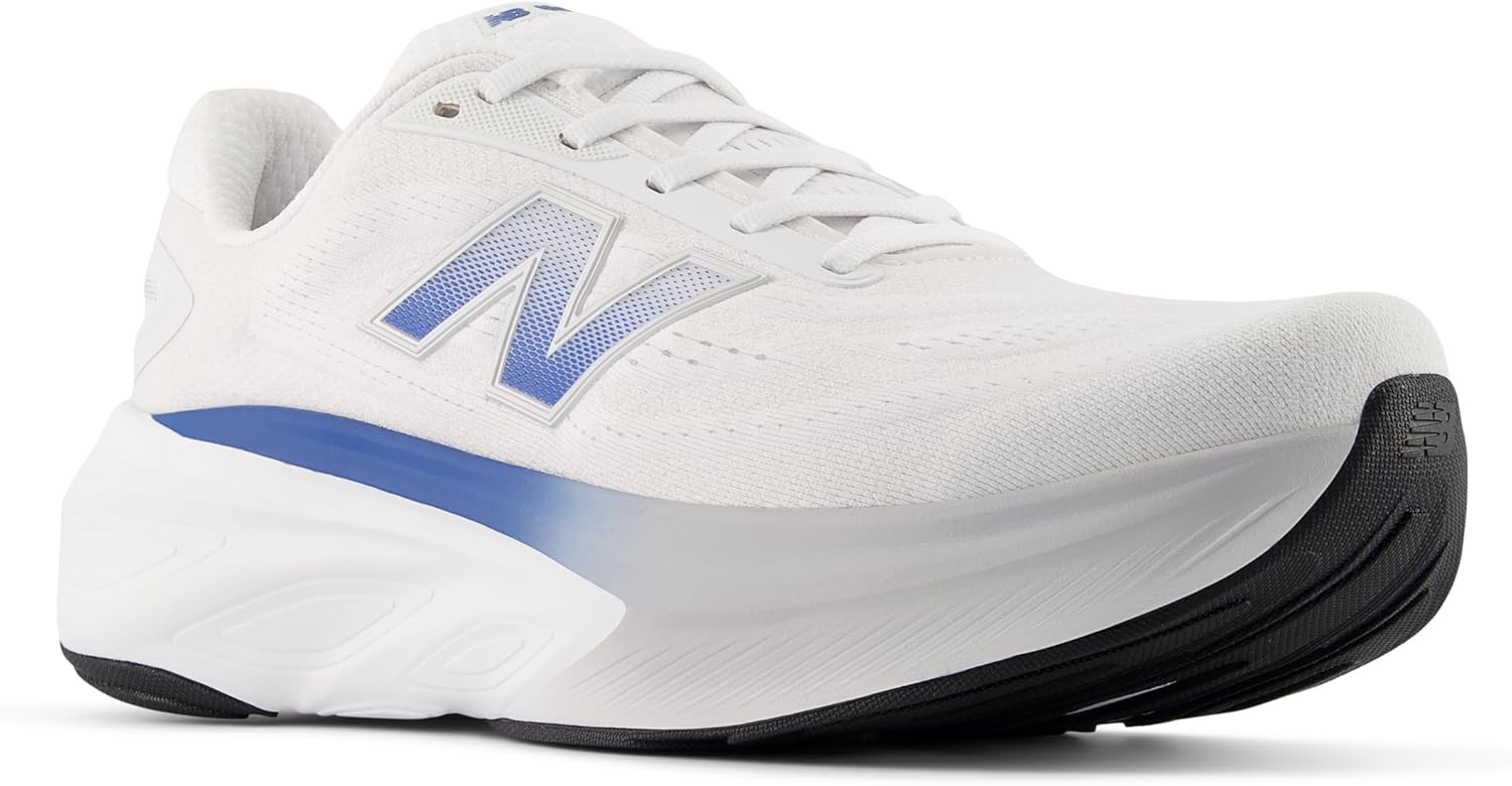 Мужские кроссовки для бега New Balance Fresh Foam X More V6, белый/голубой — фото 3