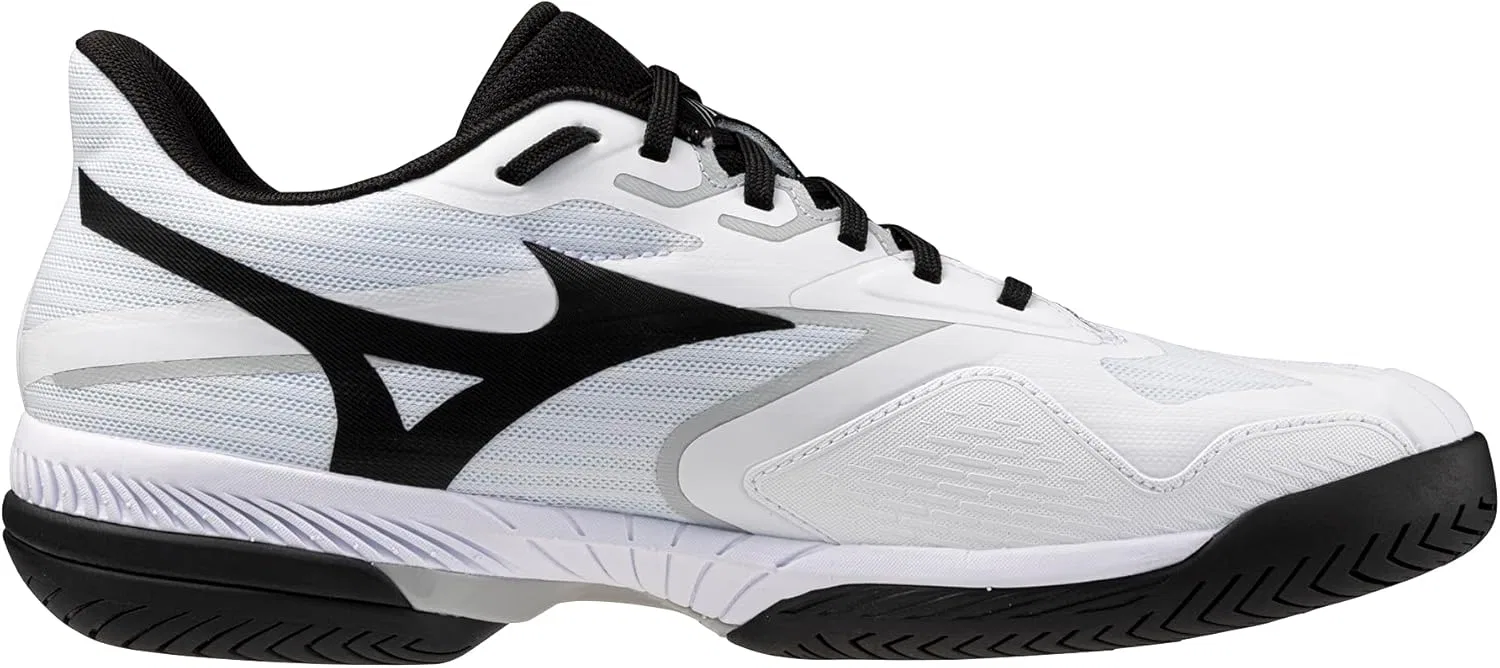 Кроссовки для тенниса Mizuno Wave Exceed Court, белый/черный — фото 3