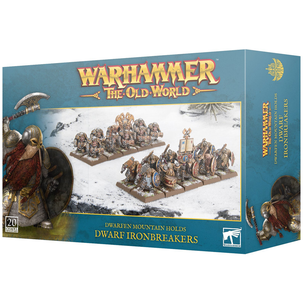 

Миниатюра Games Workshop Warhammer The Old World: Dwarfen Mountain Holds - Dwarf Ironbreakers