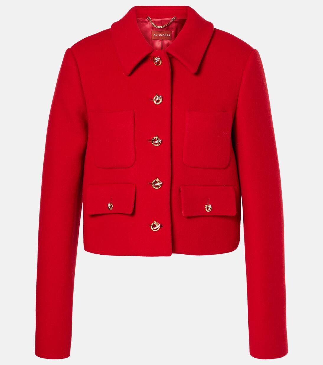 

Шерстяная куртка Astley Altuzarra, цвет grenadine