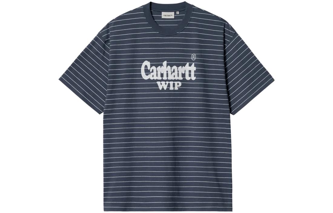 

Футболка s/s orlean spree Carhartt WIP, синий/белый
