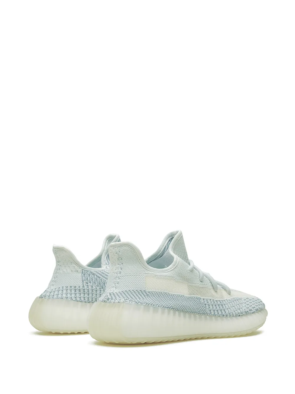 Кроссовки Yeezy Boost 350 V2 Cloud White adidas Yeezy, синий — фото 3