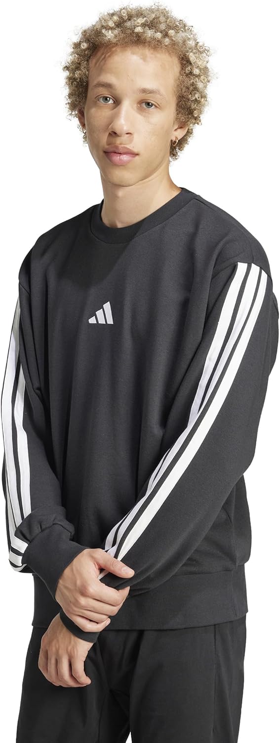 

Мужская толстовка adidas Sweat Essentials 3-Stripes French Terry KTE98, черно-белый