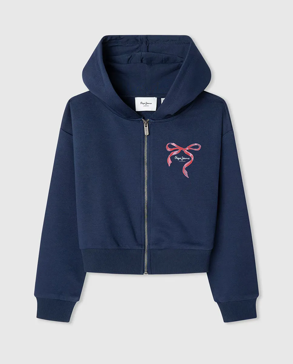 

Свитшот для девочки Solene Pepe Jeans, тёмно-синий