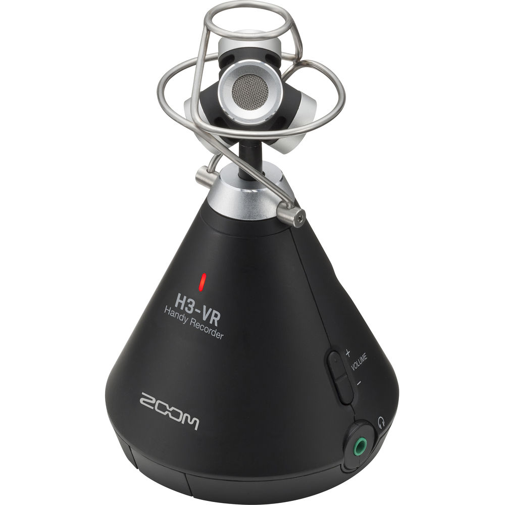 

Удобный аудиорекордер Zoom H3-VR со встроенным массивом микрофонов Ambisonic