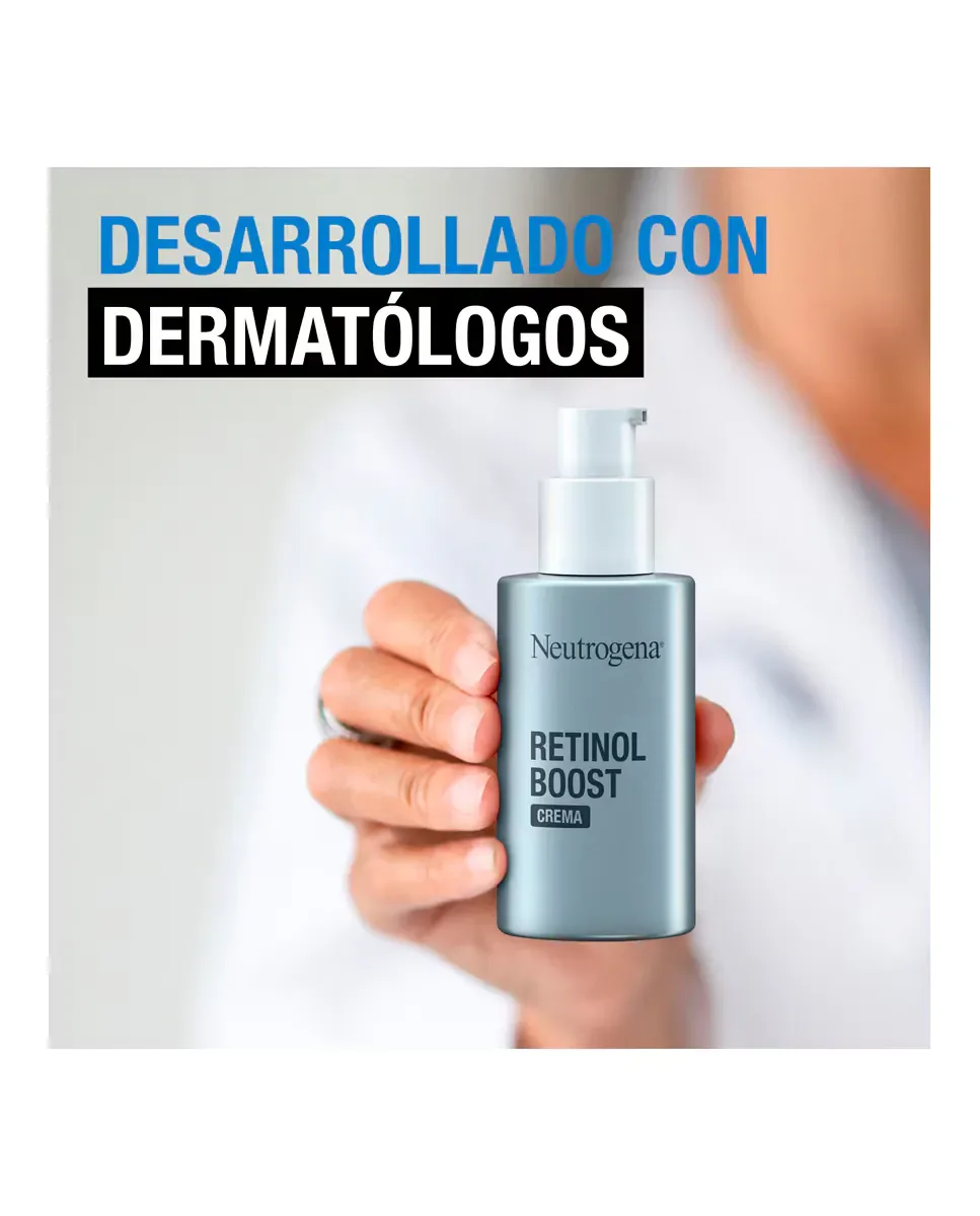 Крем для лица Neutrogena — Антивозрастной увлажняющий и укрепляющий Retinol Boost — фото 3