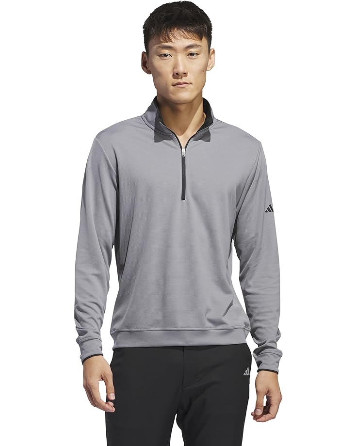 

Пуловер adidas Golf Core Lightweight 1/2 Zip Pullover, цвет Grey Three