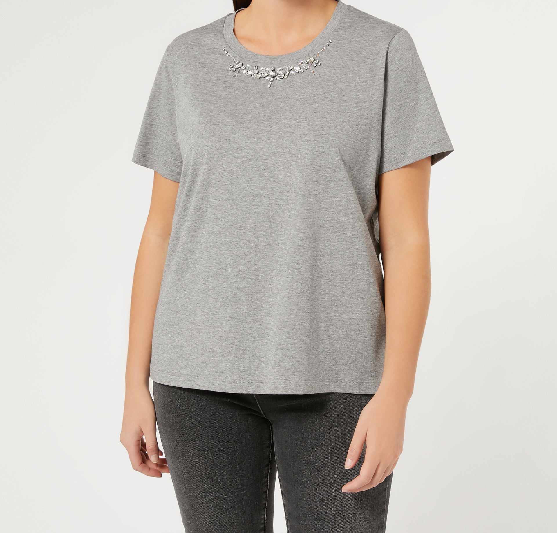 

Футболка GALLICO Marina Rinaldi, светло-серый