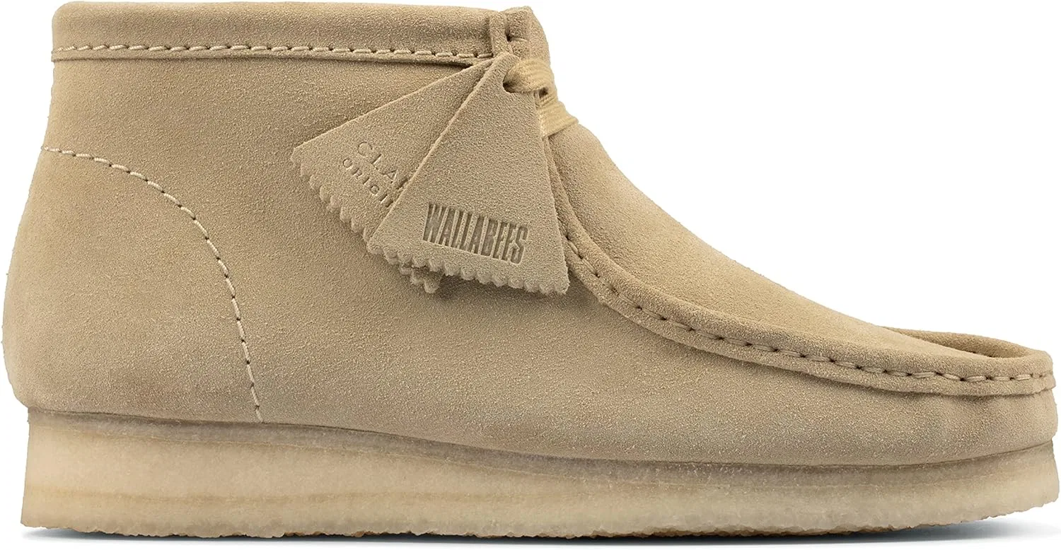 Мужские ботинки Clarks Wallabee Boot Chukka, Maple Suede — фото 3