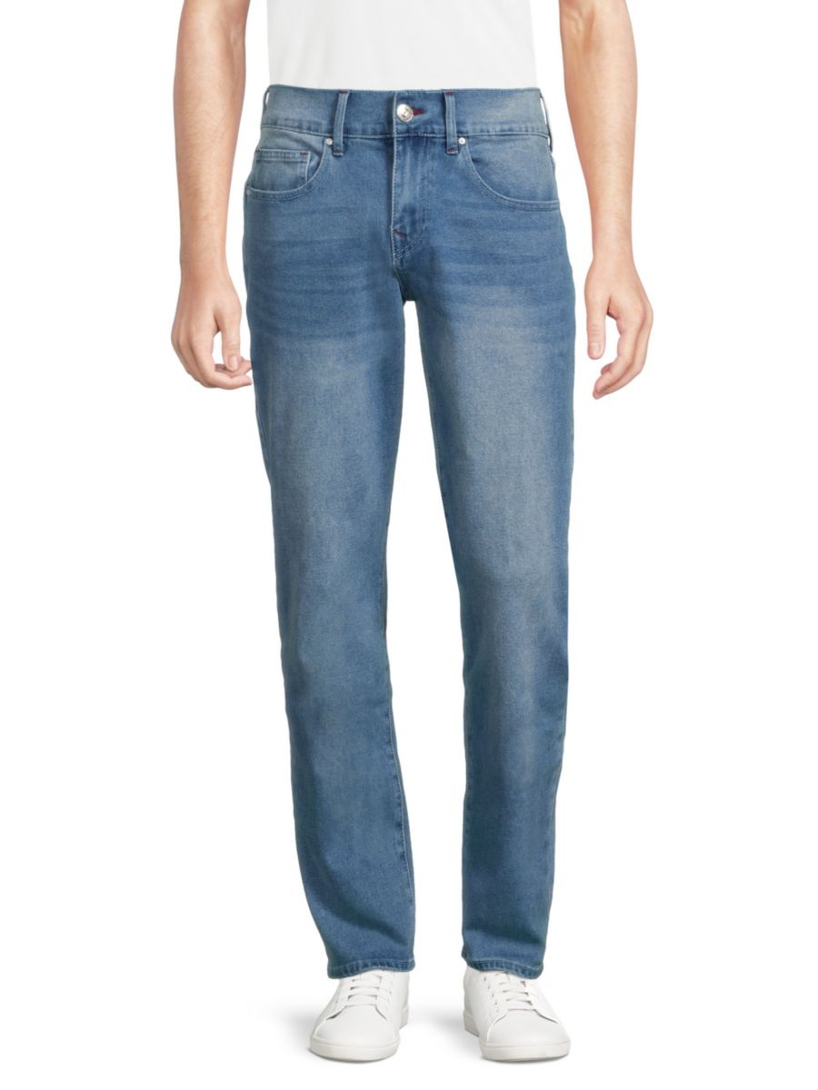 

Джинсы скинни Geno Whiskered True Religion, синий