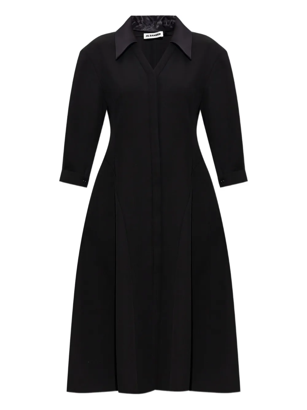 

Платье миди с длинными рукавами JIL SANDER