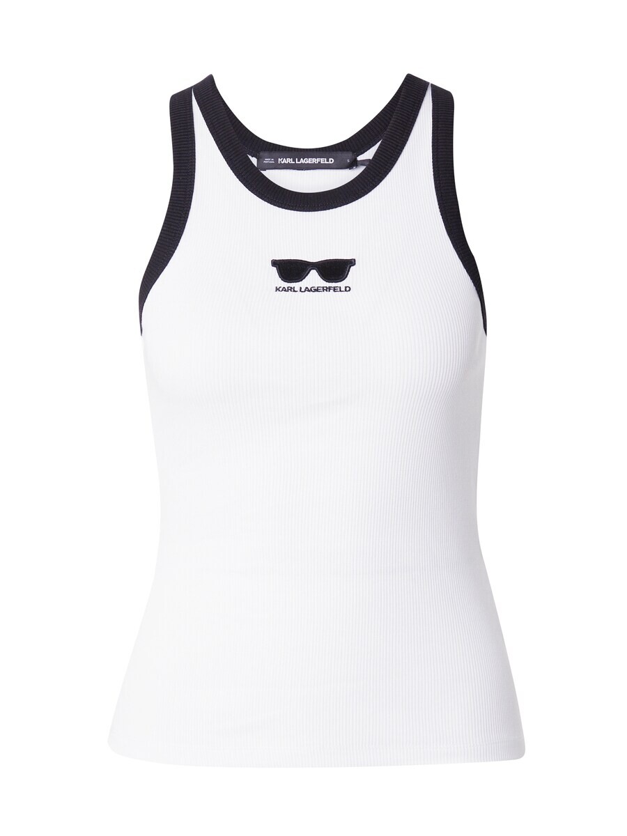 

Топ без рукавов Karl Lagerfeld Top, белый