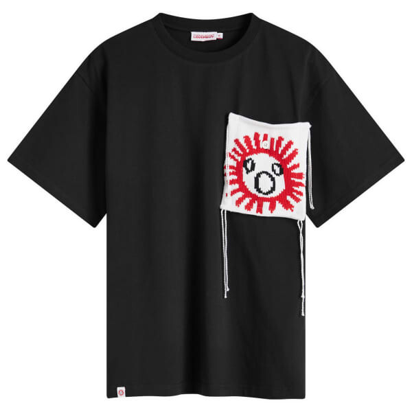 

Футболка с нашивкой Charles Jeffrey Loverboy, черный
