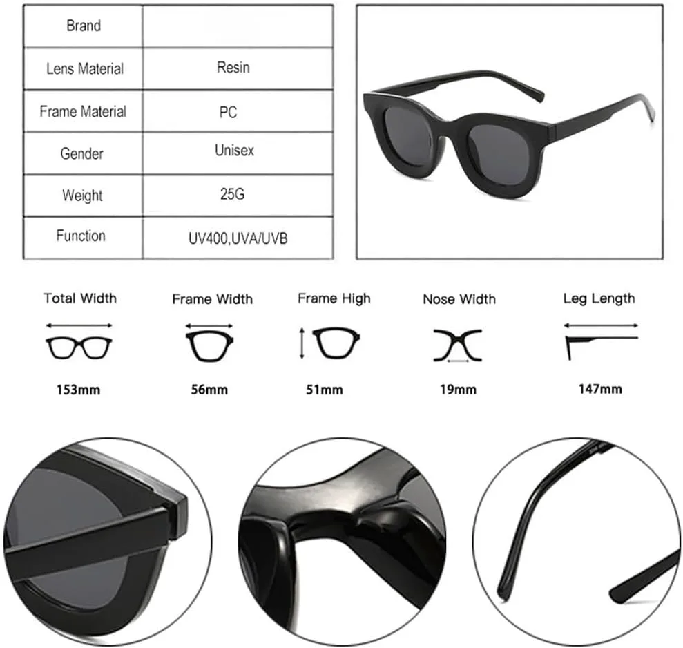 

Популярные модные круглые цветные женские солнцезащитные очки в стиле ретро, ​​​​гелевые цветные очки, солнцезащитные очки UV400 для мужчин SKFGNX, Gray Gray