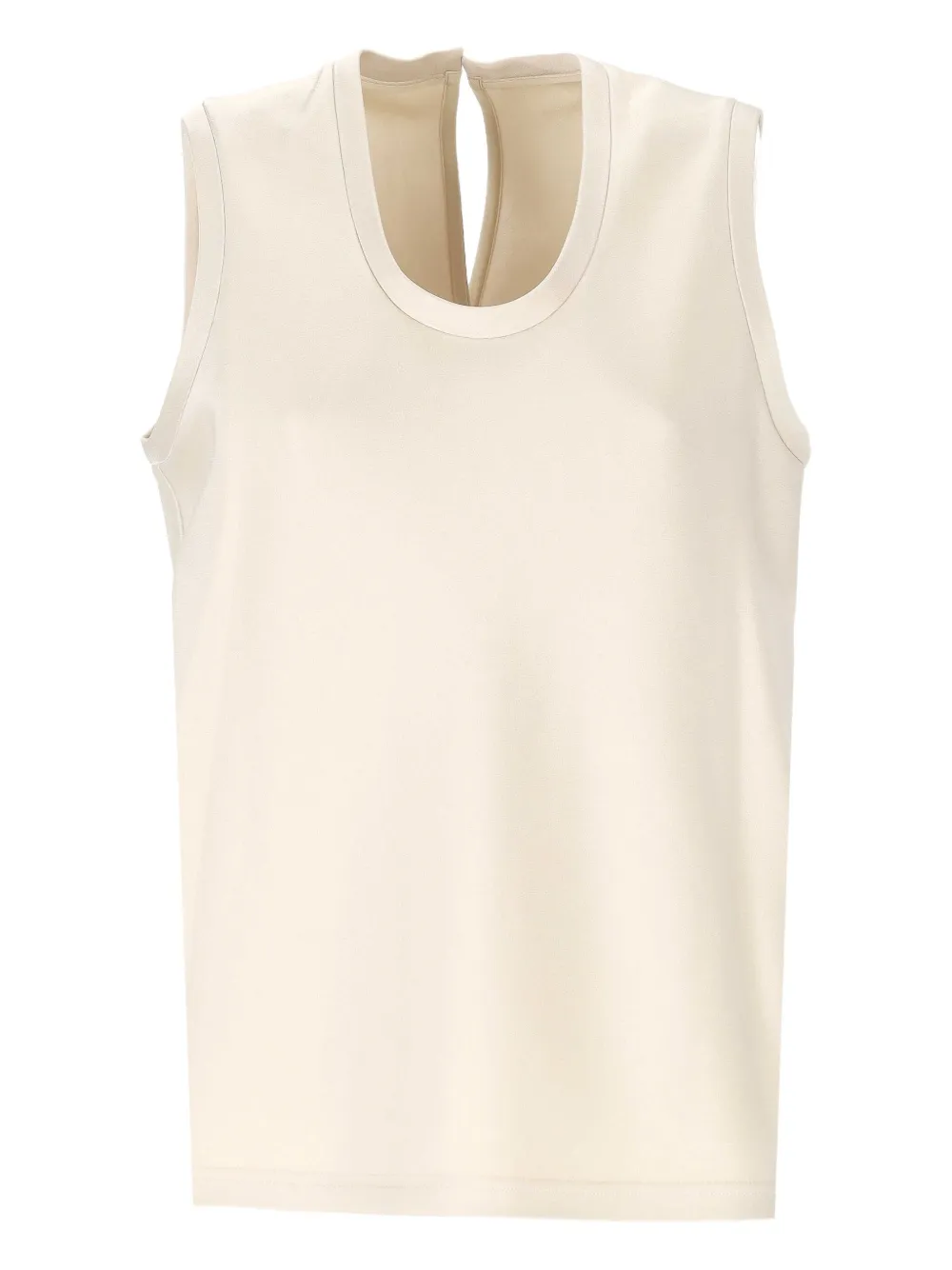 

Топ с вырезом Carven, нейтральный