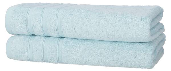 

2 шт Набор полотенец Hometex Premium Textiles aus Bambus, 70x1x140 см цвет aqua