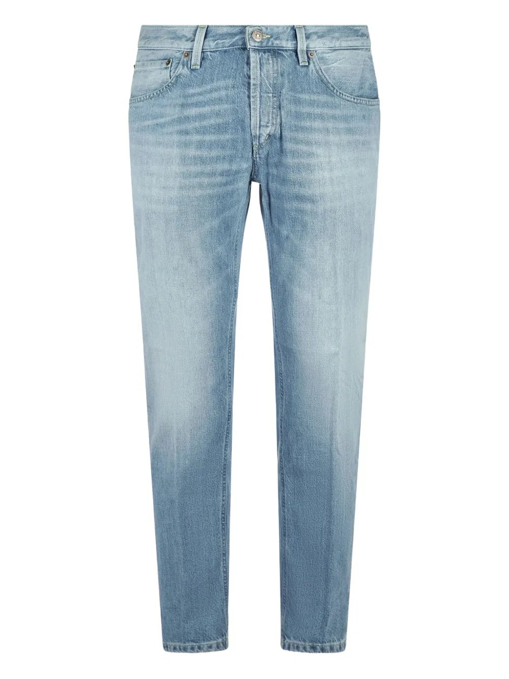 

Джинсы из вареного денима Dondup, синий