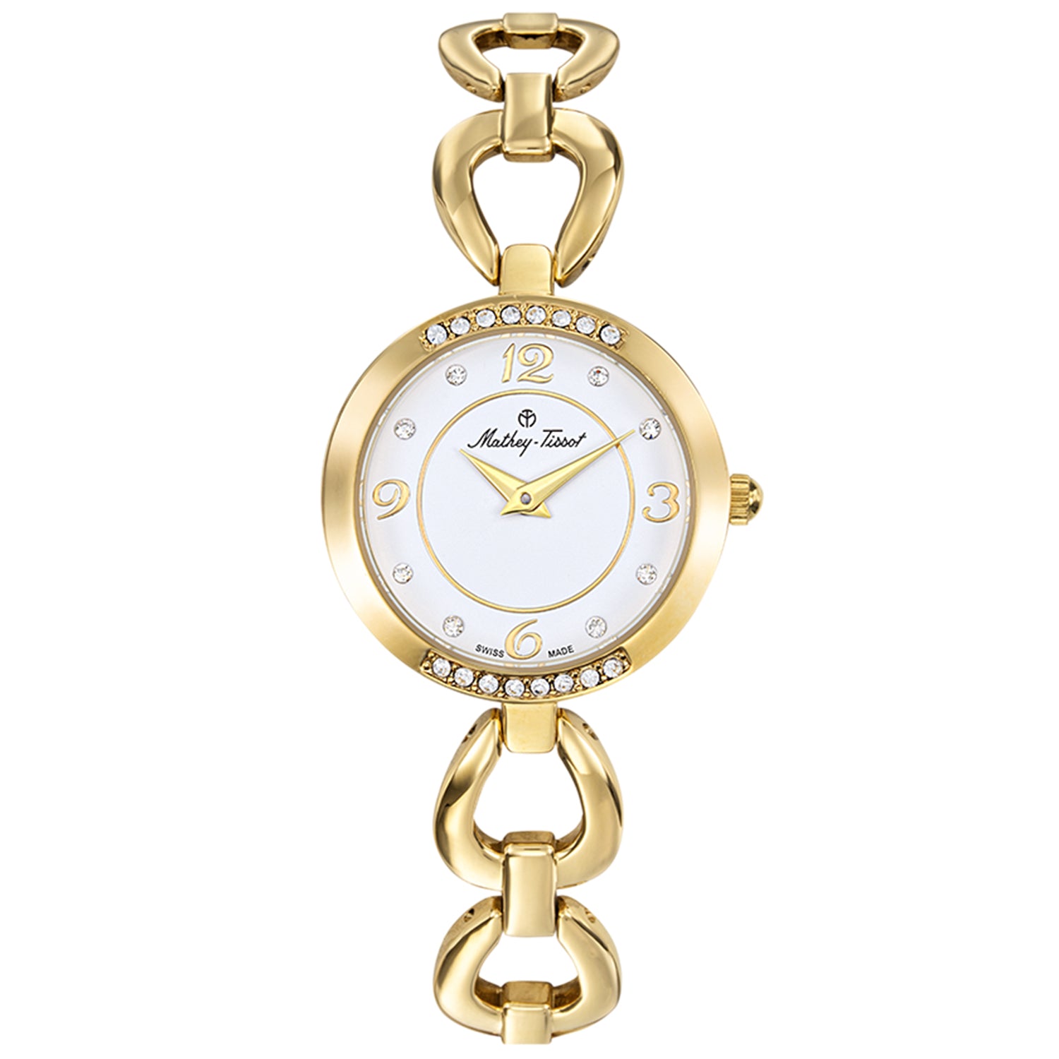 

Женские часы Mathey Tissot Fleury 1496 с белым циферблатом