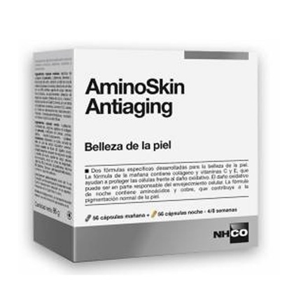 

Aminoskin Antiaging - 56 капсул на утро и 56 капсул на ночь Nhco