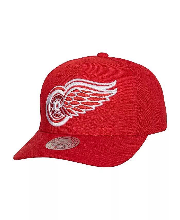 

Мужская красная шапка Detroit Red Wings Team Ground Pro Adjustable Mitchell & Ness