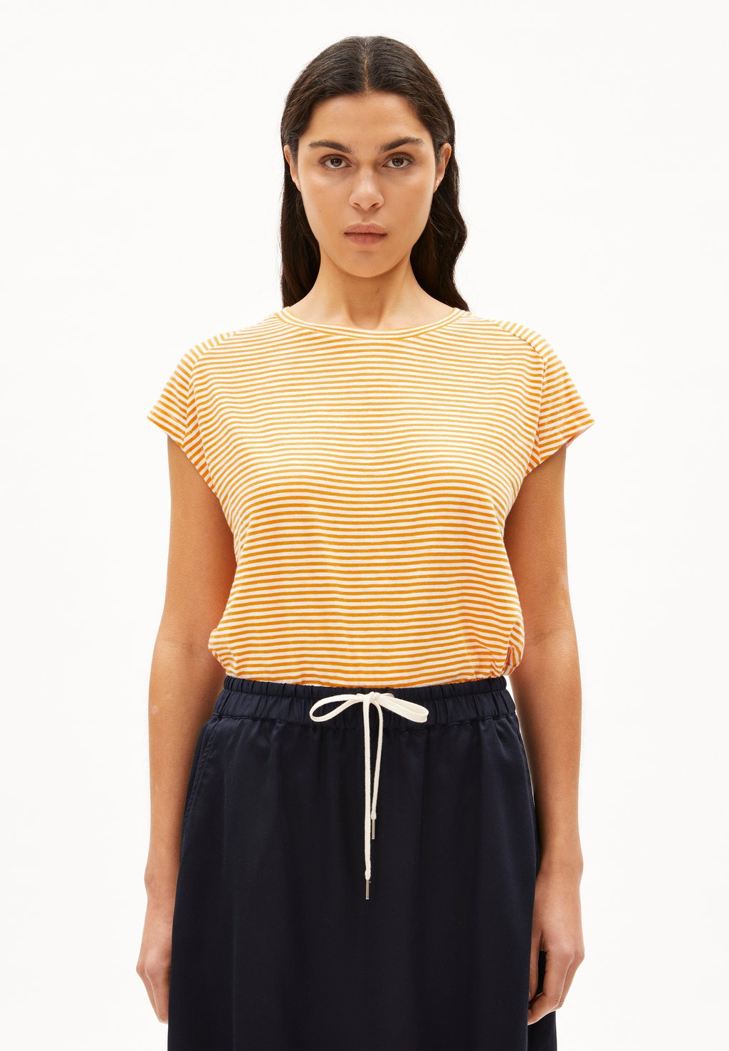 

Футболка с принтом OFELIAA LOVELY STRIPES ARMEDANGELS, мультиколор