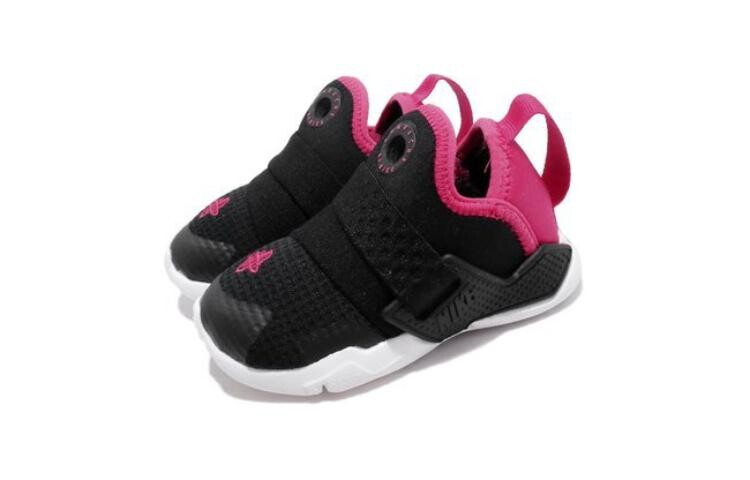 Кроссовки Huarache Run Toddler TD Low-top Black/Pink Nike, черный/розовый — фото 3