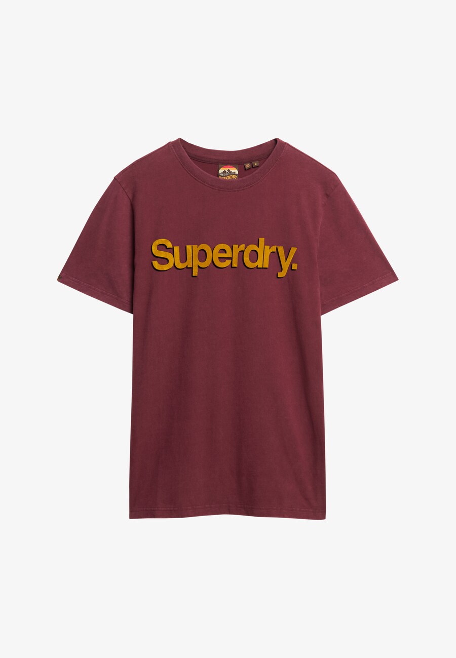 

Футболка Superdry Classic, Wine red