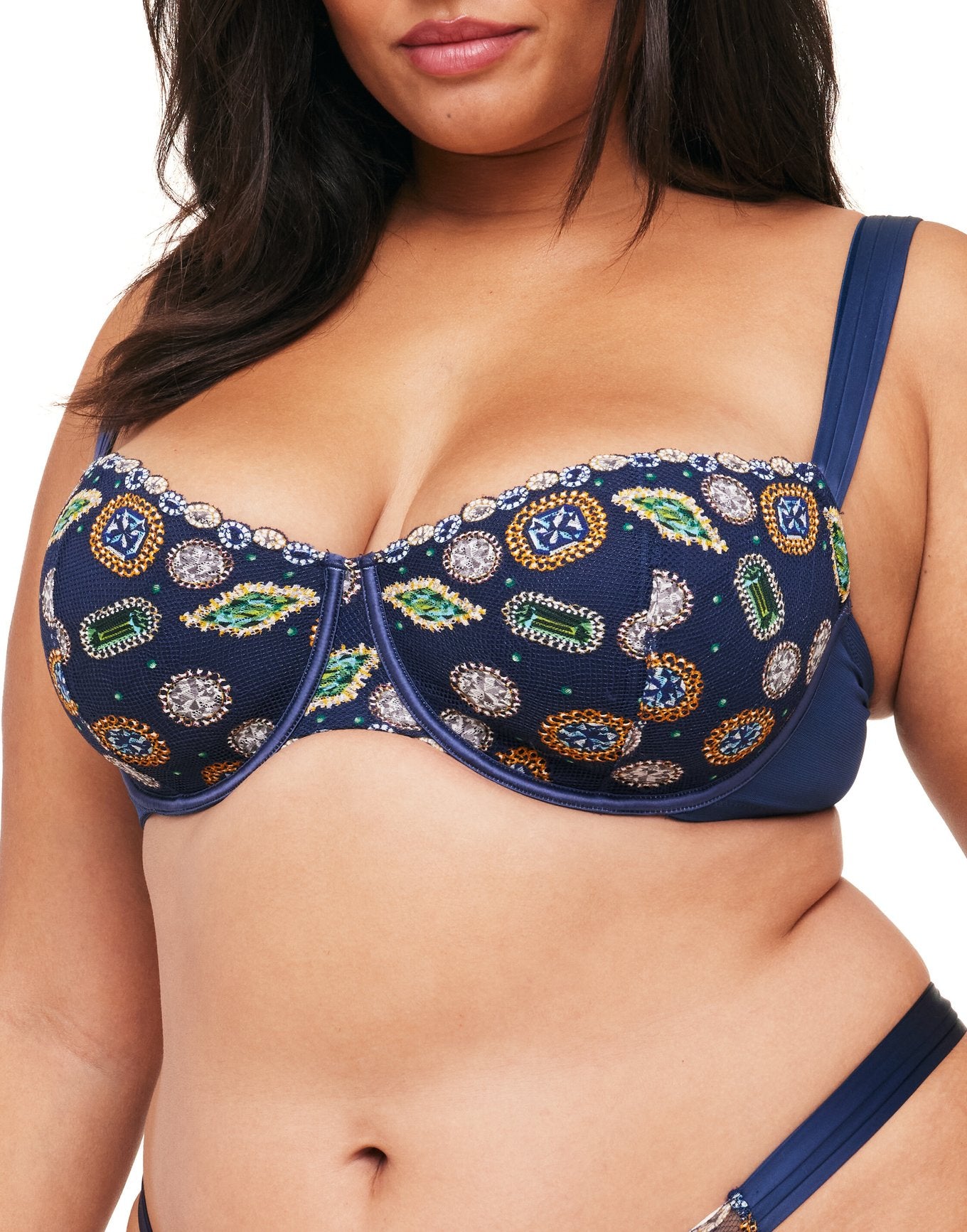 

Женский бюстгальтер-балконет Dianna Contour Plus-Size Adore Me, цвет gem lace c01