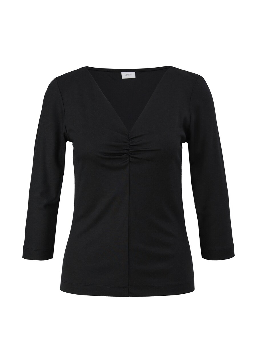 

Рубашка s.Oliver BLACK LABEL, черный