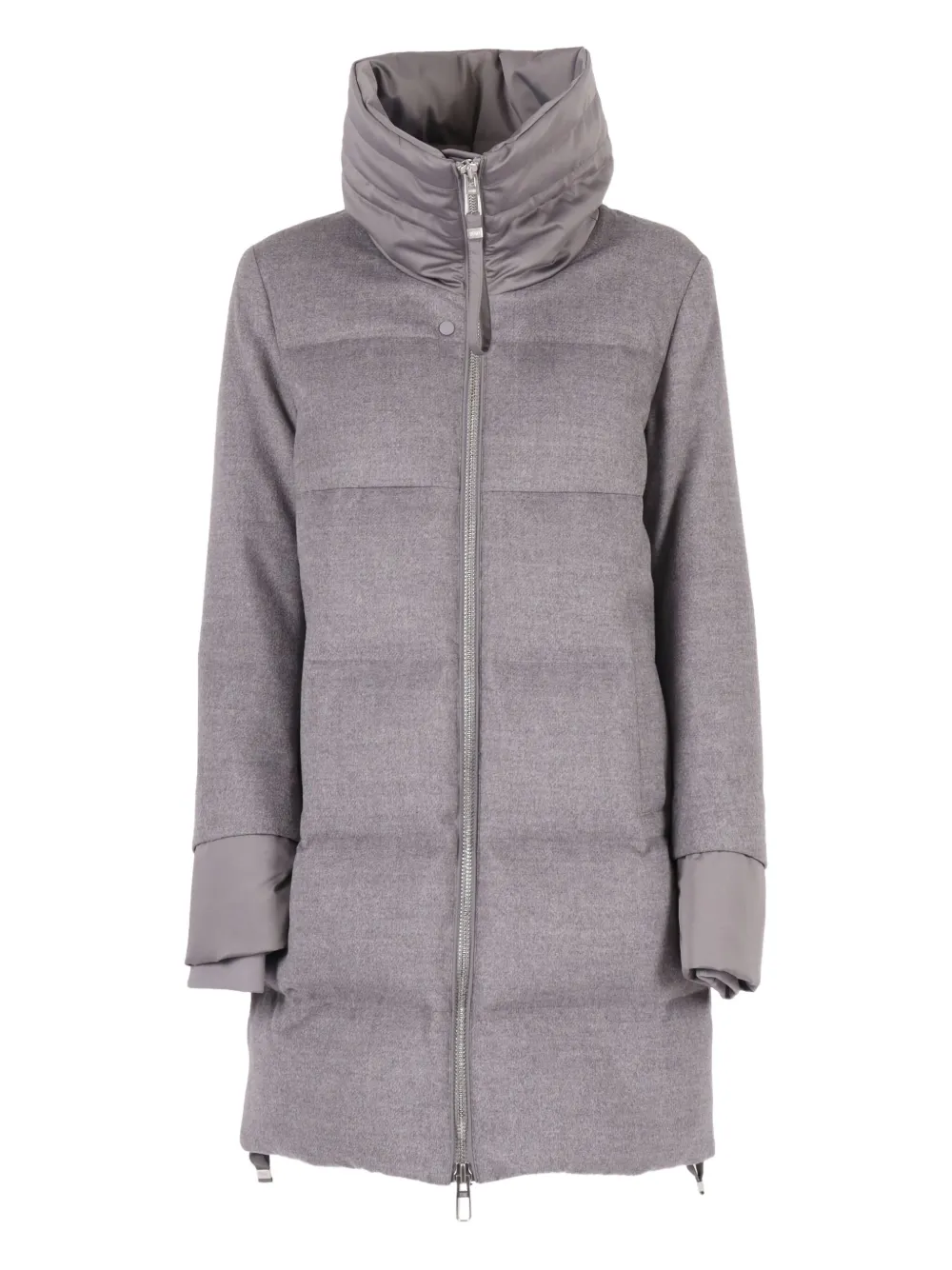

Стеганое пальто Adriel Duno, серый