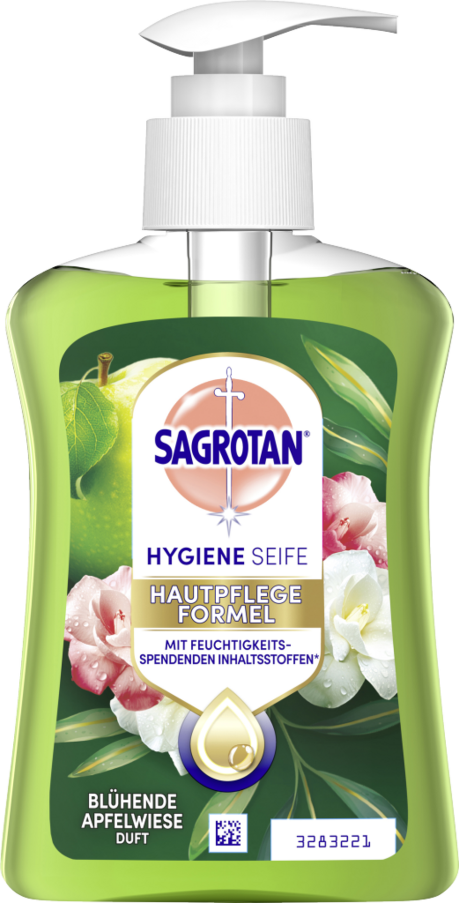 

Жидкое мыло Sagrotan Flüssige Handseife Grüner Apfel & Jasminblüte