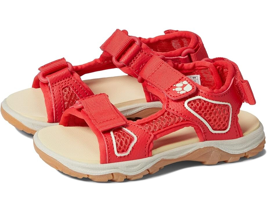 

Сандалии Jack Wolfskin Taraco Beach Sandal, цвет Red/Champagne