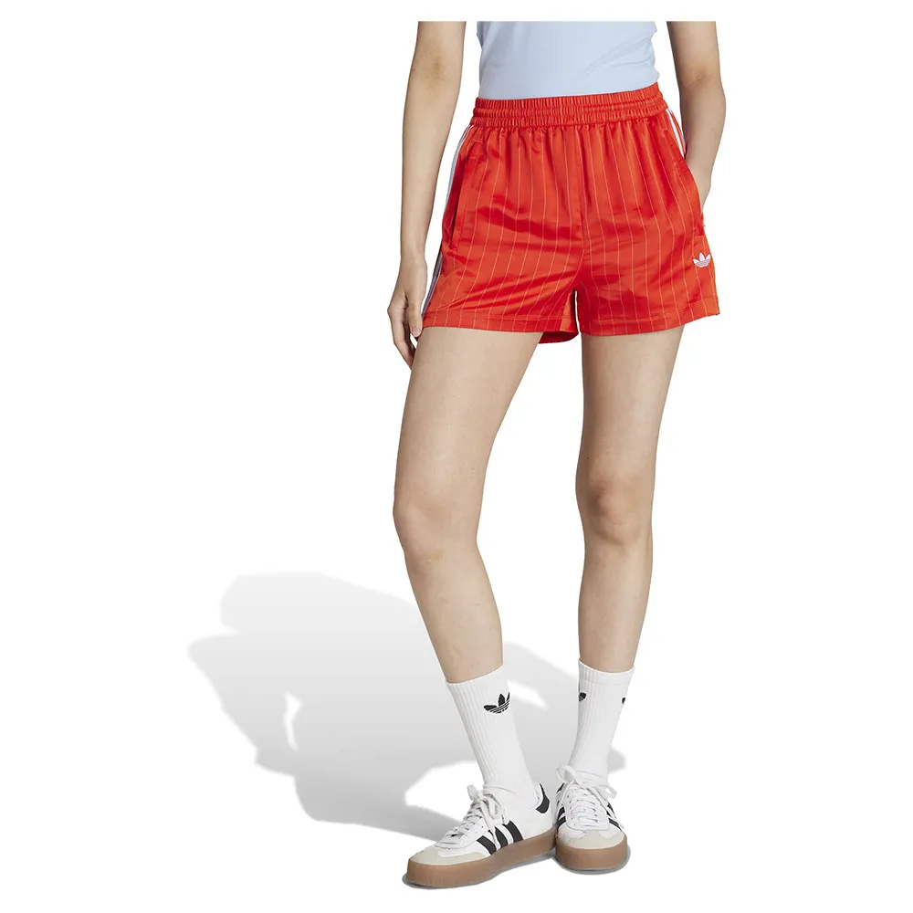 

Шорты adidas Originals Pin-Stripe Satin, оранжевый
