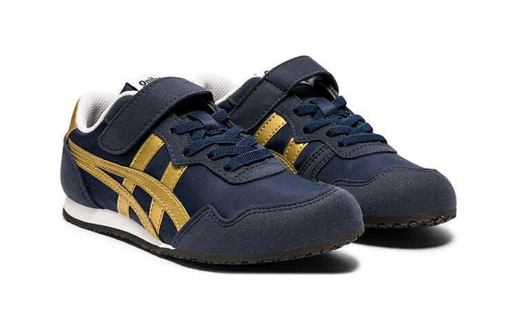 Детские кроссовки Serrano Kids Lifestyle PS Low-top Navy Onitsuka Tiger — фото 3
