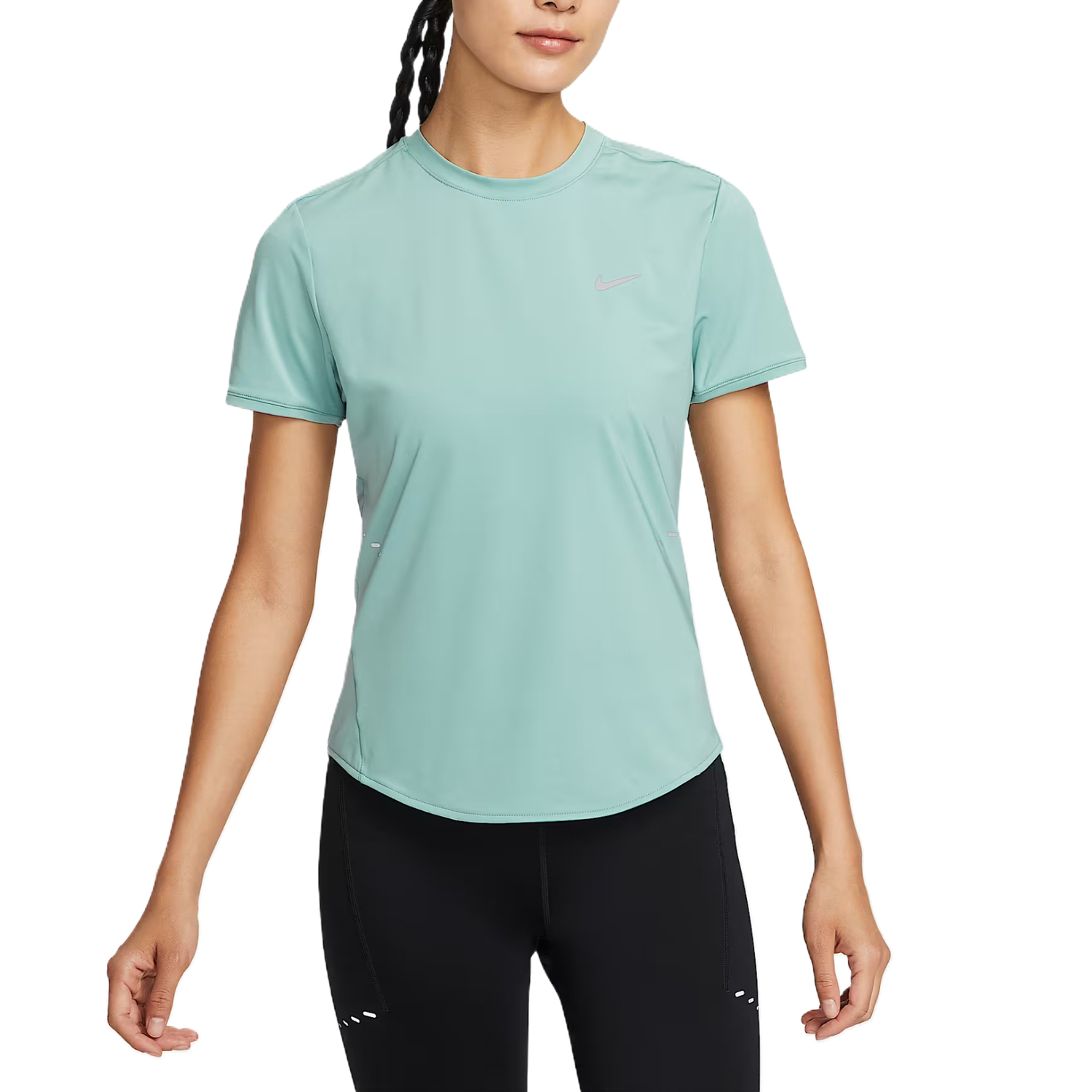 Футболка Dri Fit женская Cannoneer Gray Nike, серый — фото 2