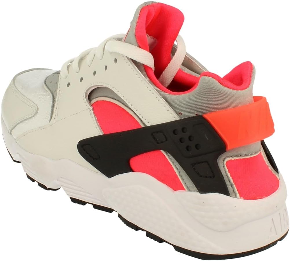 Мужские кроссовки для бега Nike Air Huarache, белый/черный/красный — фото 2