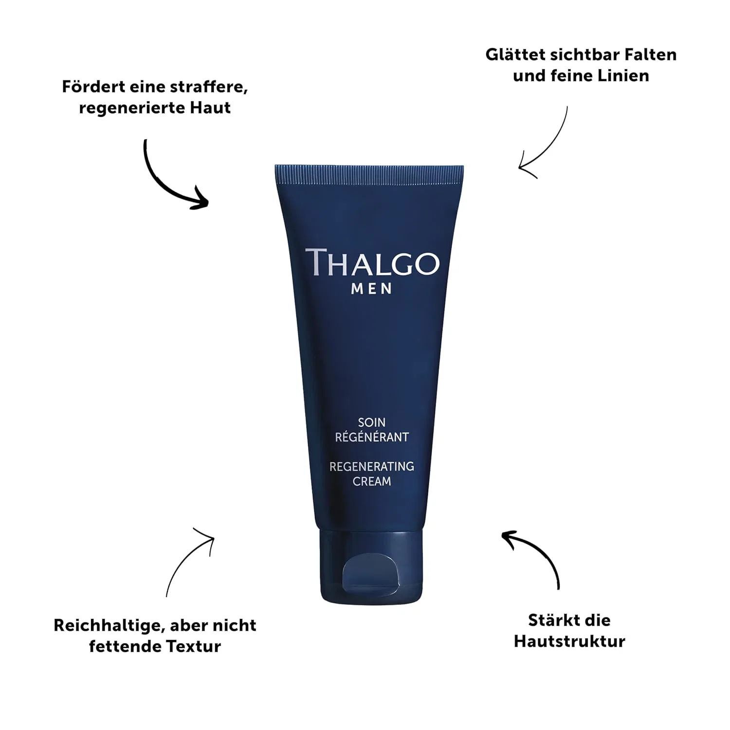 Крем для лица Thalgo — Мужской антивозрастной Men, 50 мл — фото 2