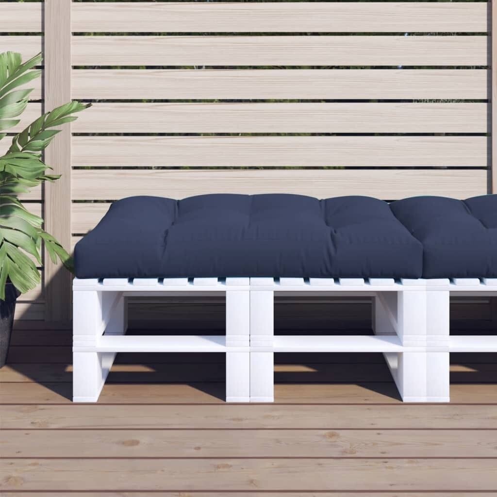

Подушка-паллет темно-синий 58х58х10 см ткань Оксфорд DKD HOME DECOR