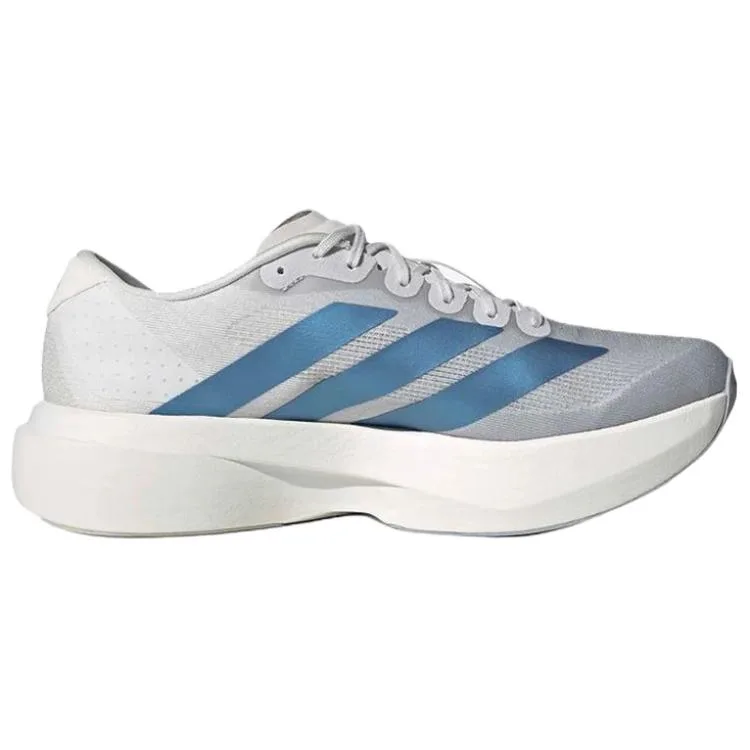 Adidas Adizero Evo SL кроссовки для бега мужские Light Gray White — фото 3