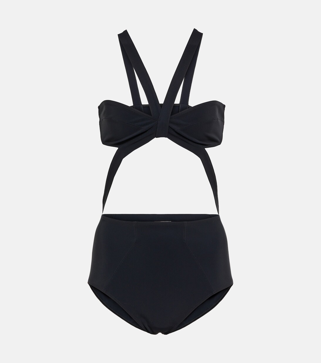 

Купальник с вырезами ALAÏA, черный