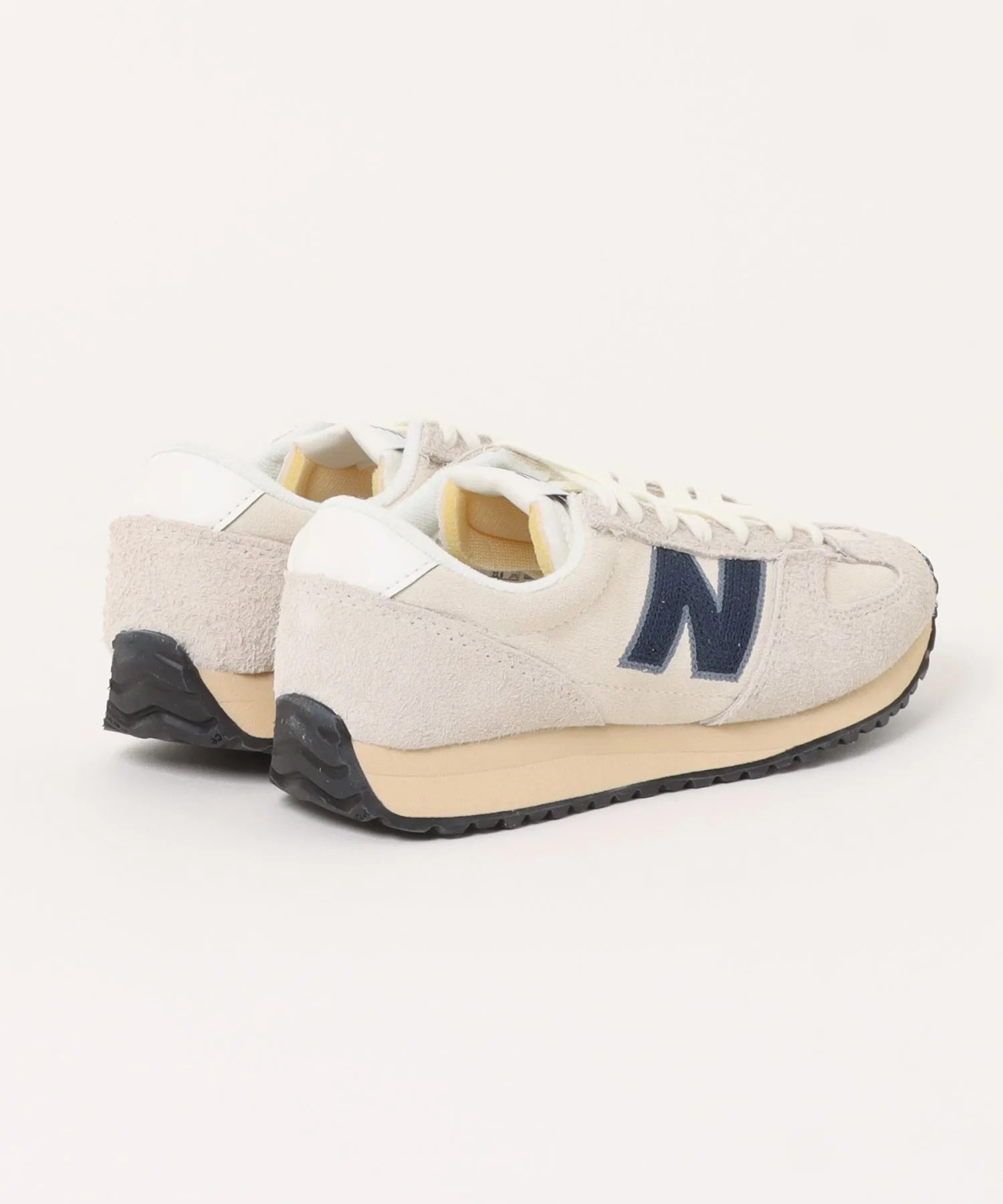Мужские кроссовки из натуральной кожи New Balance U471 серые — фото 2