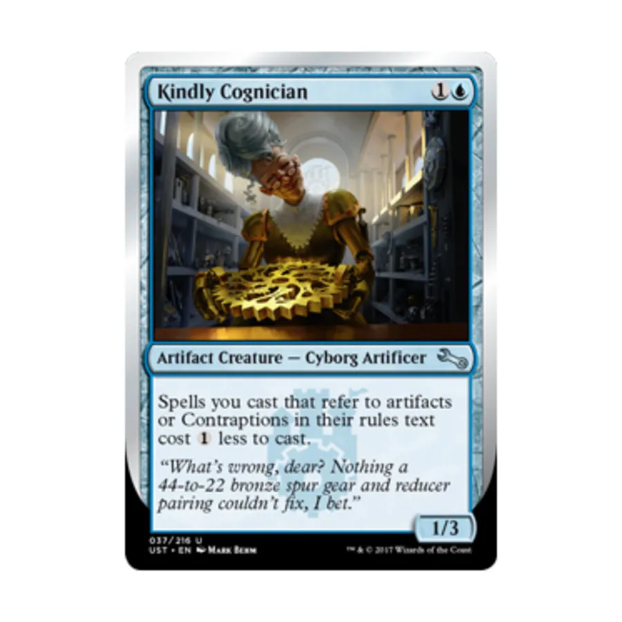 

CCG Добрый Когниник (U), MTG - Unstable