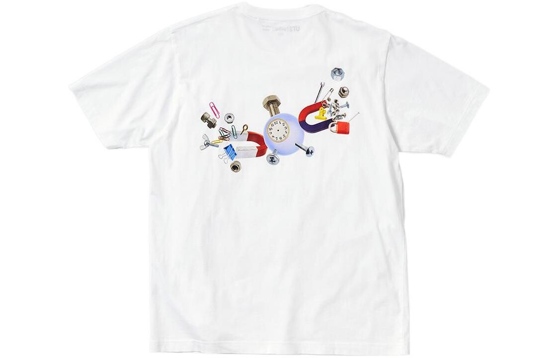 Футболка Pokemon Pokémon Co-Branded Series унисекс белая Uniqlo, белый — фото 2