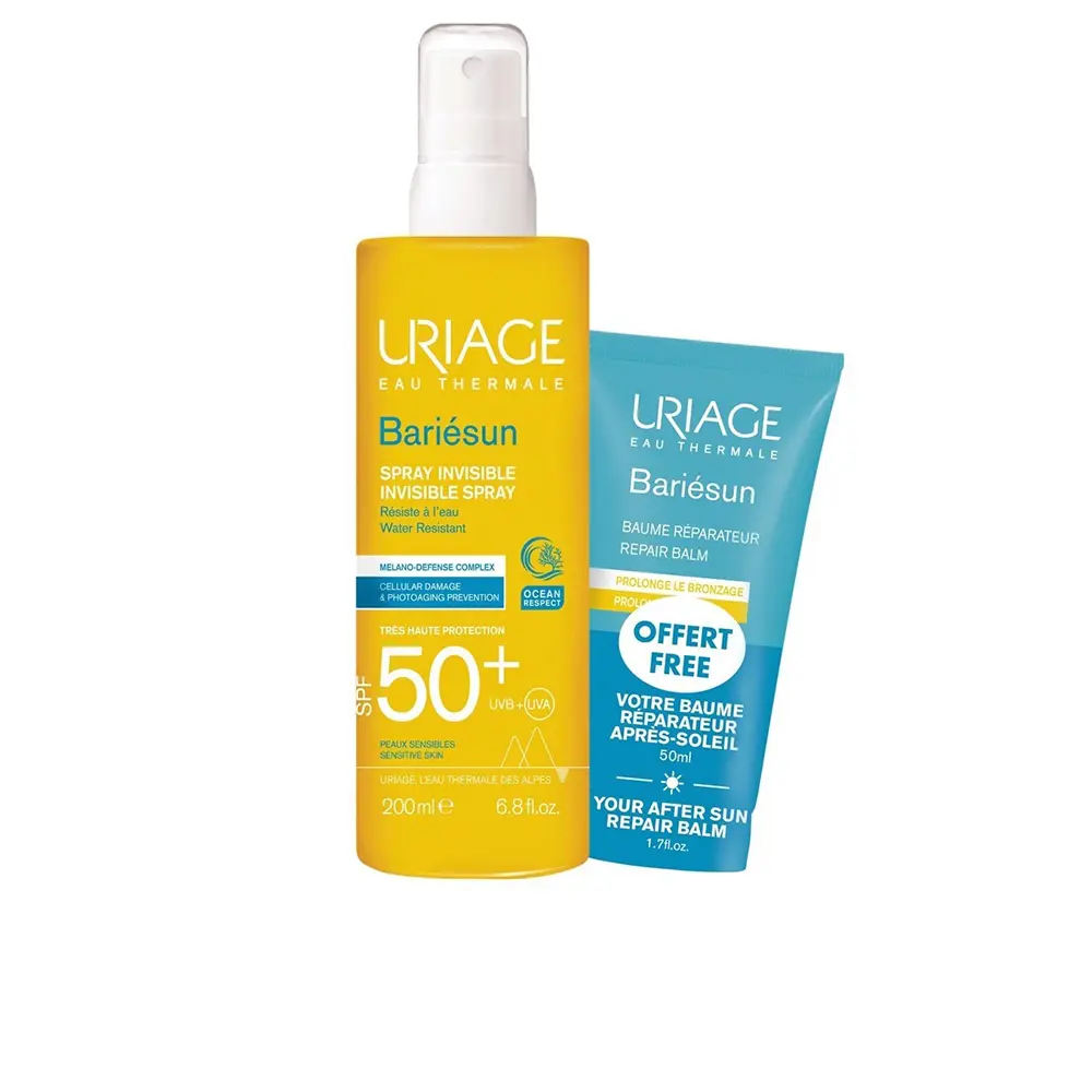 

Солнцезащитный крем Bariésun spray spf50+ lote Uriage, 2 шт.