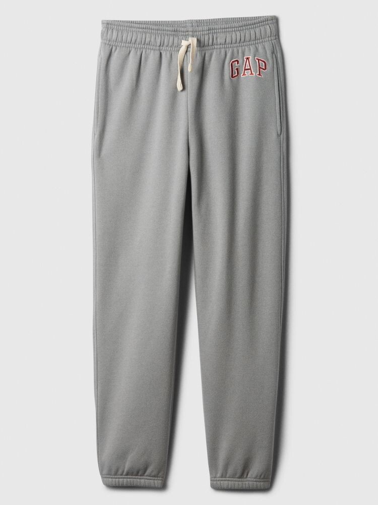 

Детские спортивные штаны с логотипом Gap, серый
