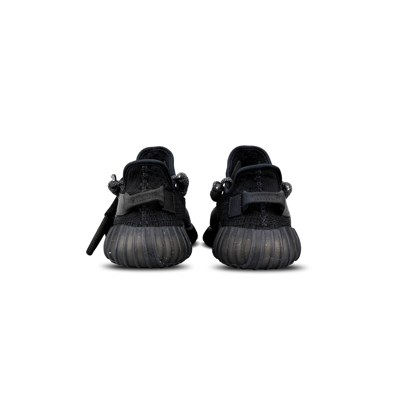 Кроссовки adidas originals Yeezy Boost 350 V2 Lifestyle Shoes Unisex Low-top Black/silver, черный/серебряный — фото 4